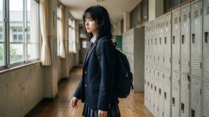 School Hallway Stroll