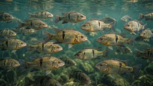 School of Tilapia