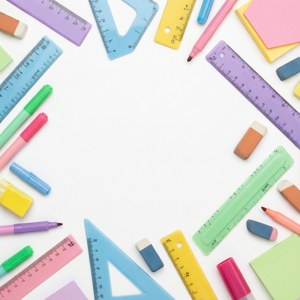 School Supply Splatter