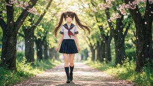 Schoolgirl Walk