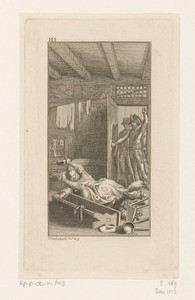 Schoolmeester Schwalde in conflict met Frau Brigitta