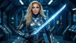 Sci-Fi Warrior Gaga