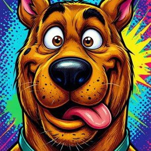 Scooby's Silly Face