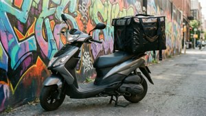 Scooter by Graffiti