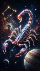 Scorpio Constellation Cosmos