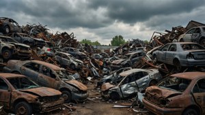Scrapyard Sunset