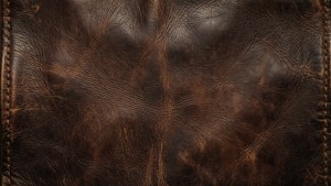 Scratched Leather Patina