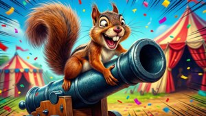 Screwy's Cannonball Surprise