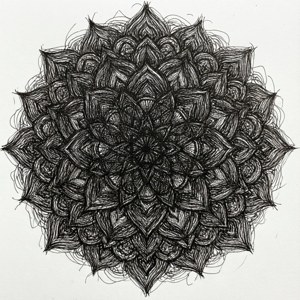Scribble Mandala Intricate