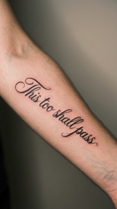 Script Quote Tattoo