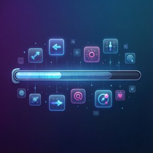 Scroll Bar UI Icons