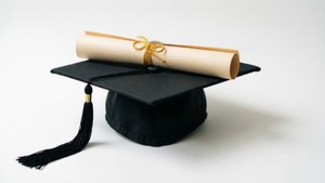 Scroll on Grad Cap