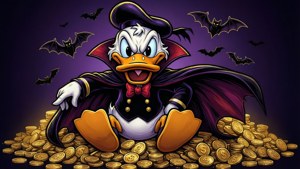 Scrooge Vampire Money