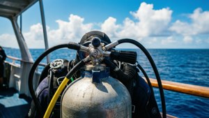 Scuba Tank on Deck