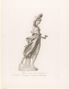 Sculptuur van de Griekse godin Hebe