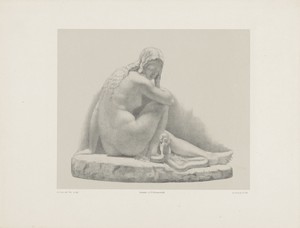 Sculptuur van Eva