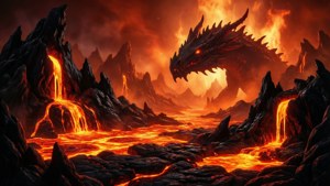 Sea Dragon in Lava Lakes