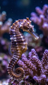 Seahorse Coral Closeup