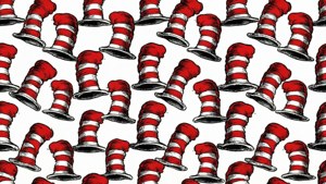 Seamless Hat Pattern