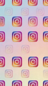 Seamless Instagram Logo Pattern
