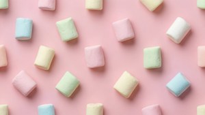 Seamless Marshmallow Pattern