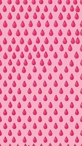 Seamless Pink Drip Pattern