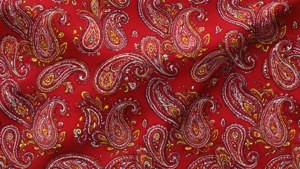 Seamless Red Bandana Pattern