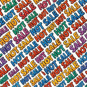 Seamless Sale Pattern