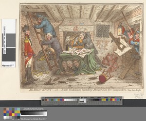 Search-Night;- or - State-Watchmen, Mistaking Honest-Men for Conspirators - Vide, State Arrests