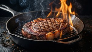 Searing Steak