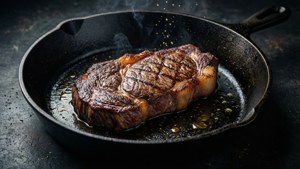 Searing Steak Skillet