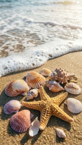 Seashells on Sand