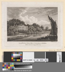 Seat of the Rt. Hon. Welbore Ellis, at Twickenham in Middlesex
