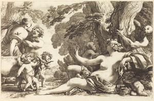 Seated Bacchante with Children