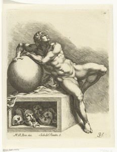 Seated Nude Youth