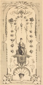 Seated Woman Playing a Guitar