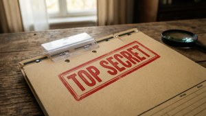 Secret Folder on Desk