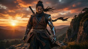 Sekiro at Sunset