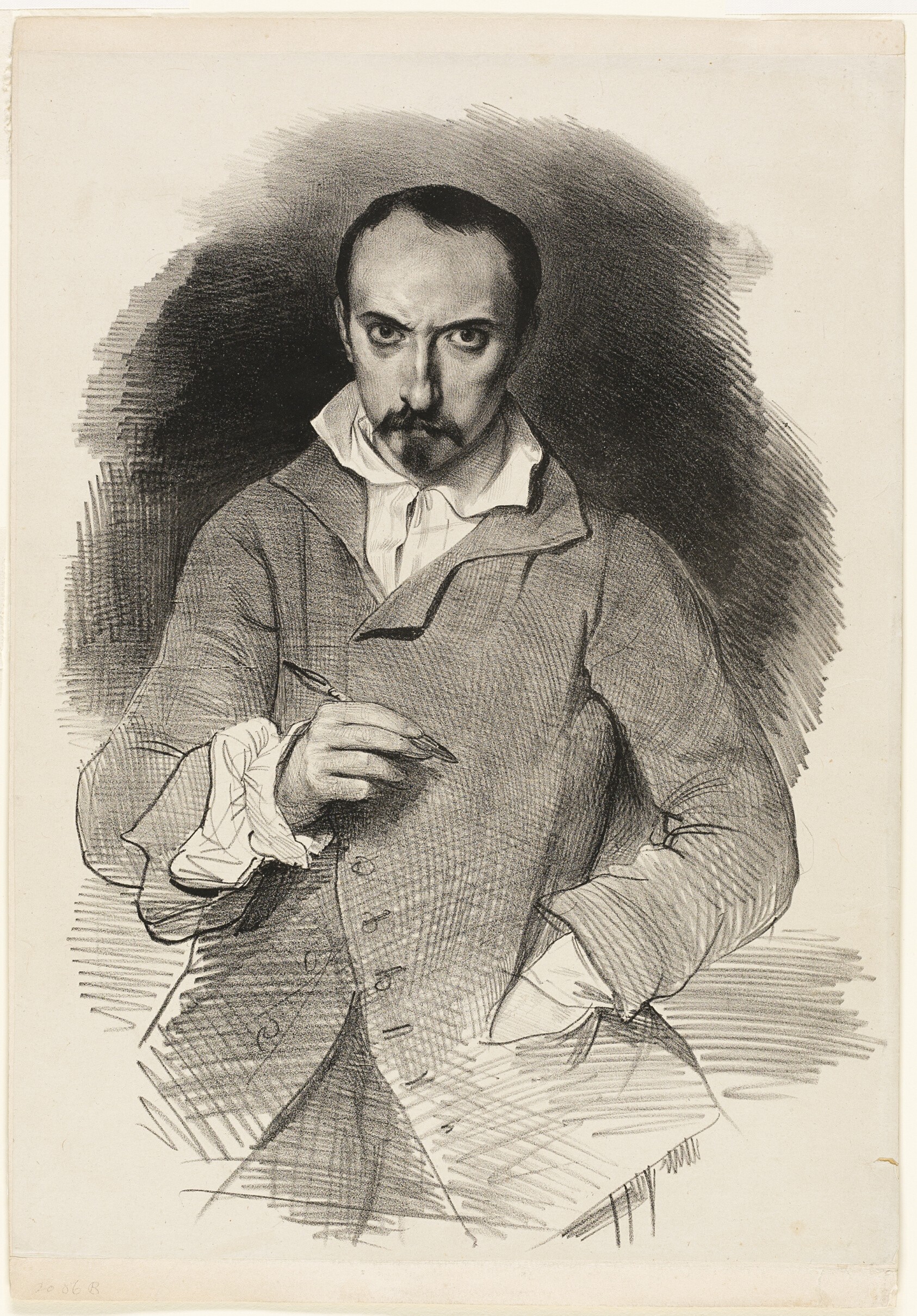 Self-Portrait by Achille Devéria