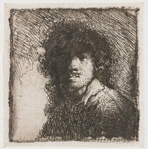 Self-portrait Bare-headed
