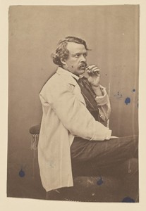 [Self-portrait eating grapes]