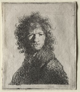 Self-Portrait Frowning: Bust