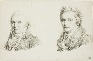 Self-Portrait in a Dark Cloth Coat and Self-Portrait in a Fur-Collared Coat