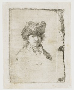 Self-portrait in a Fur Cap