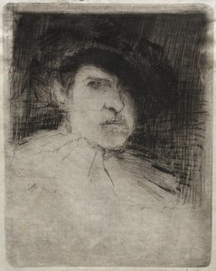 Self-Portrait in Costume