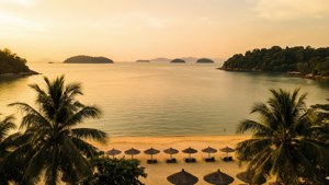 Sentosa Beach Sunset