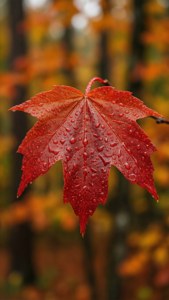 September Dewy Leaf