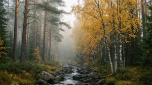 September Forest Mist
