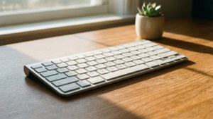 Serene Desk Morning
