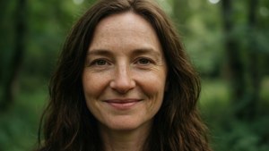 Serene Forest Portrait